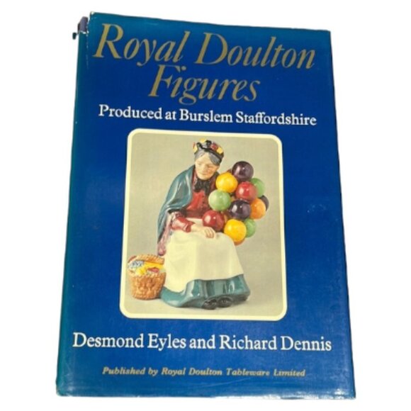 1978 Royal Doulton Figures Hardcover Coffee Table‎ Reference Historical Book - Picture 1 of 14